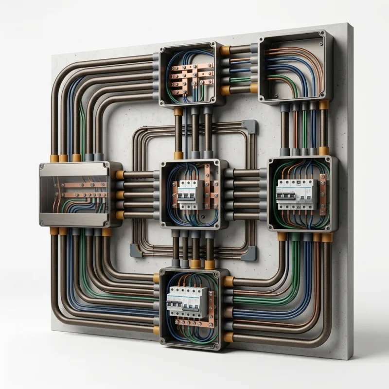 serviços elétricos comerciais